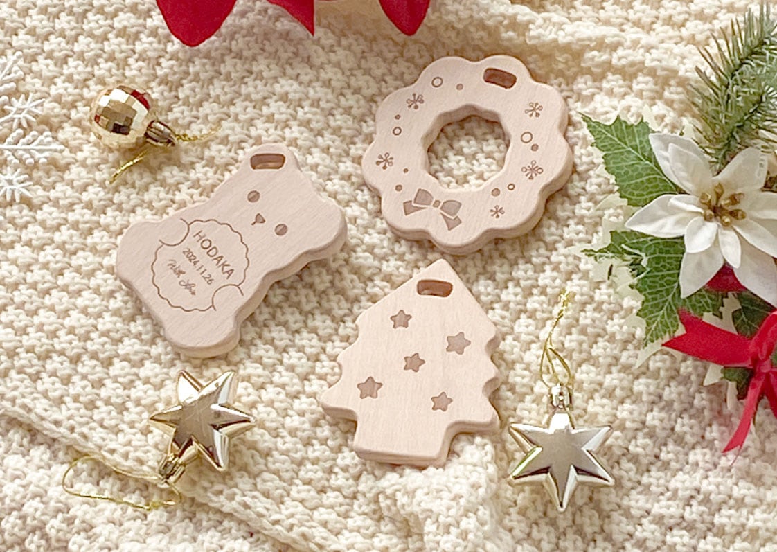 木製歯固め クリスマスギフトセット